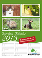 Tierschutz-Kalender 2013